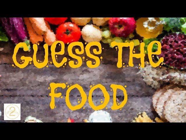 GUESS THE FOOD  ESL game for kids - English food vocabulary guessing game for children What is it?