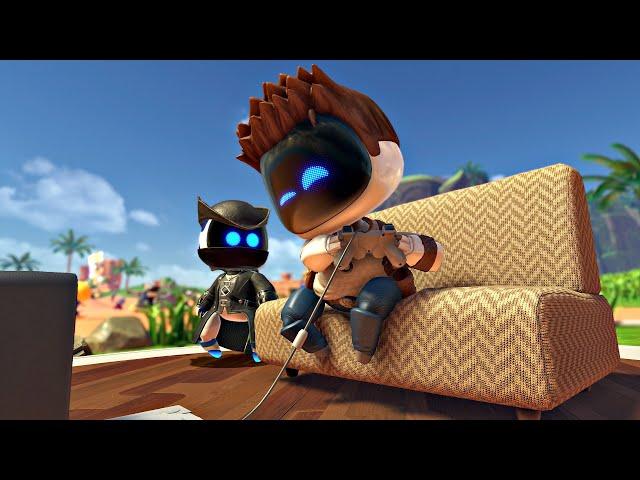 What Happens if You Slap Drake From Uncharted in Astro Bot (Punching All Uncharted Characters)