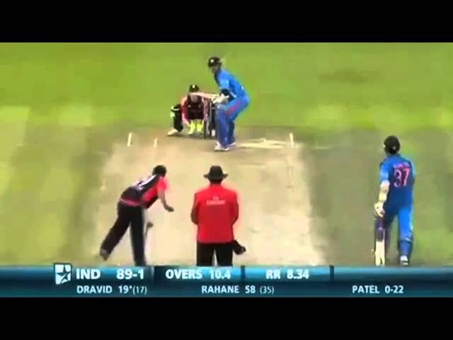 Rahul Dravid 3 sixes in row Against England!