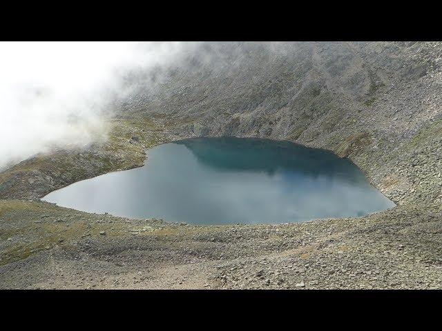 Wanderung Gaislachkogel und Gaislachsee - kurioser See in Herzform (Sölden / Tirol)