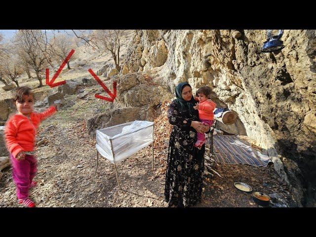 Zahra a nomadic warrior transforms a wild mountain into a safe winter shelter