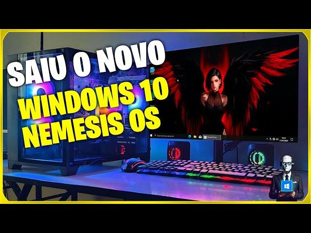 WINDOWS 10 Nemesis OS | RÁPIDO | OTIMIZADO PARA PC FRACO E PC GAMER