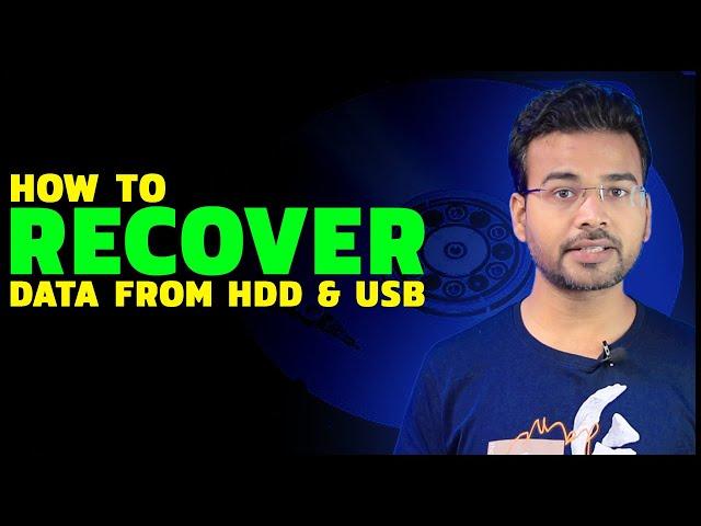 How to recover data from Hard Drive and USB | Tenorshare 4DDiG Data Recovery Software