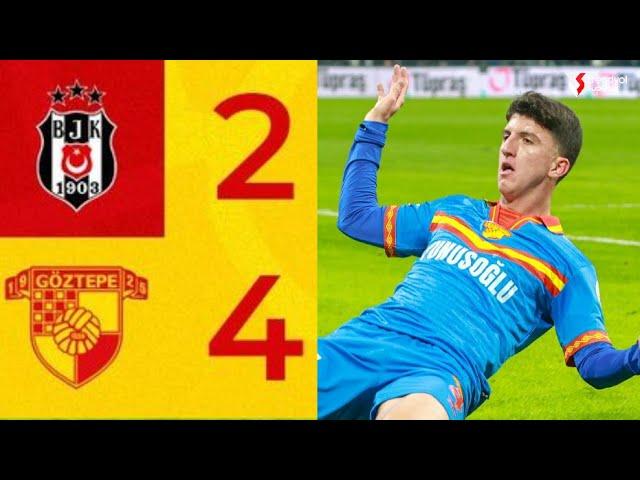 Beşiktaş vs Göztepe | 2-4 | Highlights | Super Lig 2024