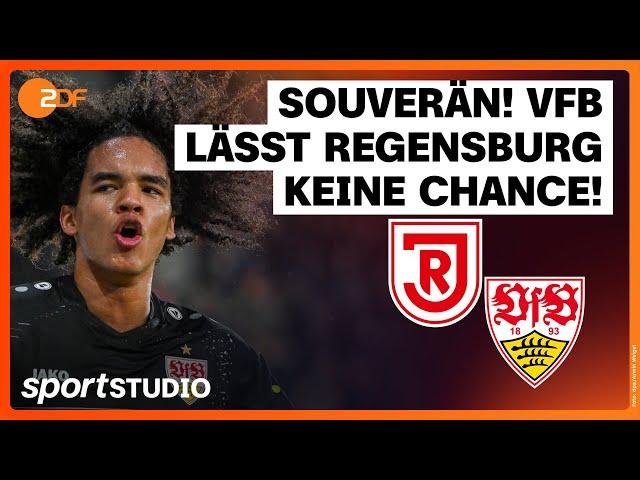 SSV Jahn Regensburg – VfB Stuttgart | DFB-Pokal, Achtelfinale Saison 2024/25 | sportstudio