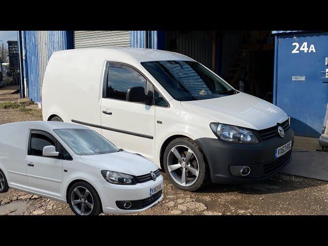 VW Caddy 2K colour coding bumper & mouldings