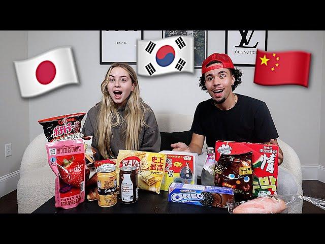 TRYING ASIAN SNACKS AND CANDY FOR THE FIRST TIME!