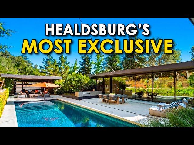 Tour an INSANE Contemporary Home in Healdsburg, CA