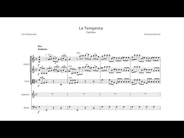 Marianna Martines – La Tempesta