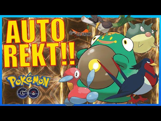 AUTOREKT INSANITY!! MUST SEE SPICE BATTLES!! | POKÉMON GO BATTLE LEAGUE