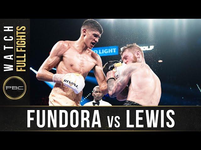 Fundora vs Lewis FULL FIGHT: Feb. 22, 2020 - PBC on FOX PPV