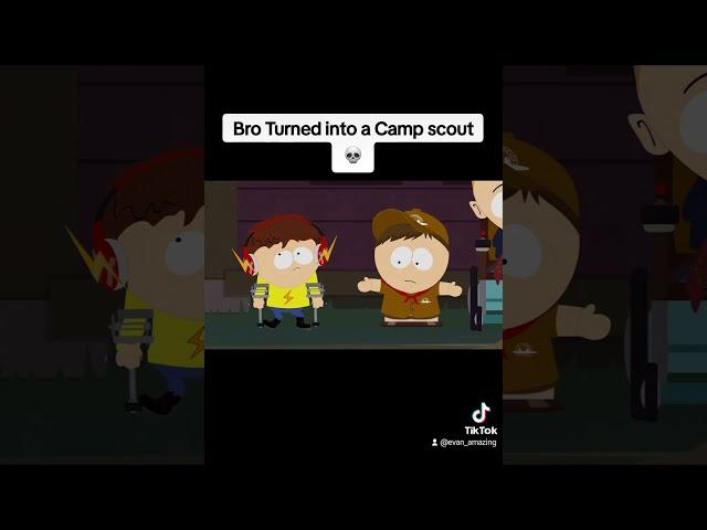 I turned into a Camp Scout! #shorts #southparkthefracturedbutwhole