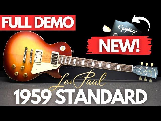 NEW EPIPHONE 1959 Les Paul Standard FULL DEMO