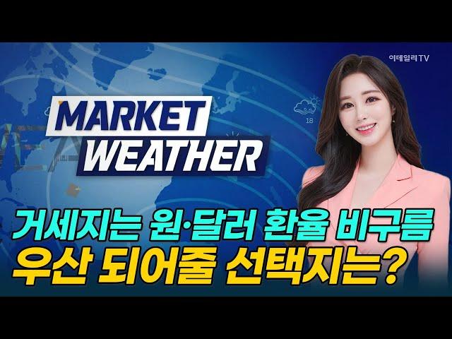 거세지는 원·달러 환율 비구름... 우산 되어줄 선택지는? [마켓웨더] | Market Now 3 (20241227)