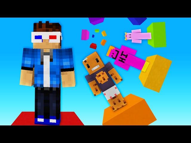 I Confused Youtubers in an Optical Illusion Parkour