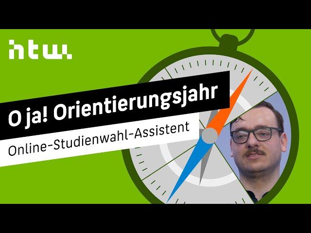 O ja! Orientierungsjahr – Paul Rudolph erzählt von seinem Weg ins Studium