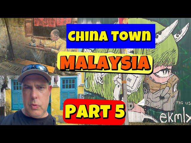 Malaysian  holiday part  5  I visit China Town and  market #malaysia