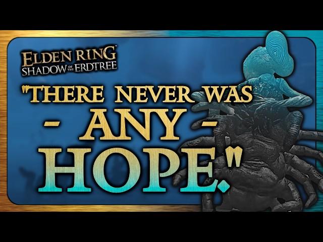 The Cathedral of Manus Metyr - Elden Ring's Most PROFOUND Questline