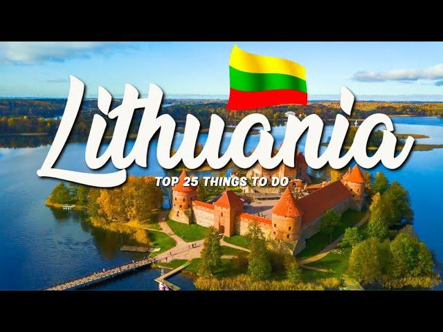 TOP 25 Things To Do In Lithuania  Travel Guide