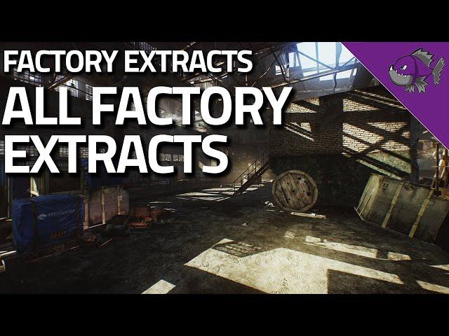 All Factory Extracts - Extract Guide - Escape From Tarkov