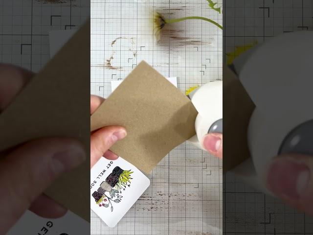 Colour with your Embossing Powders! #wowembossingpowder #cardmaking #asmr #cards