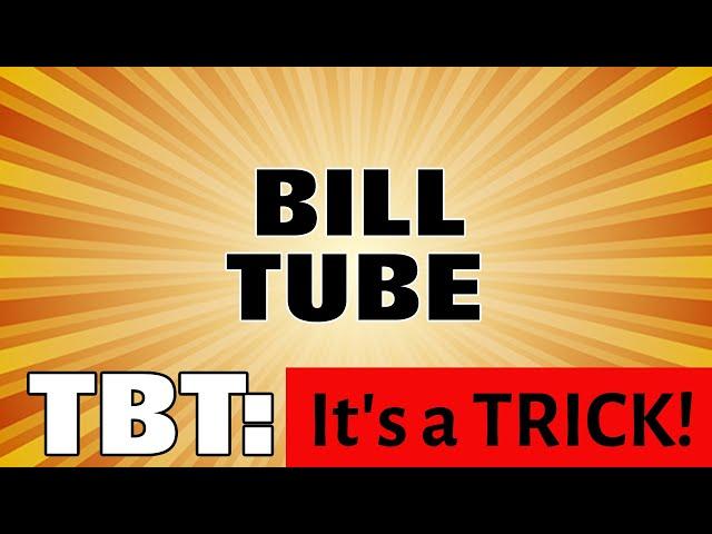 Bill Tube Lets You Secretly Produce Their Money - MagicTricks.com