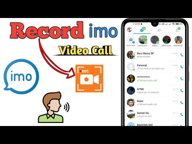 Record imo Video Call with Audio in 2024 