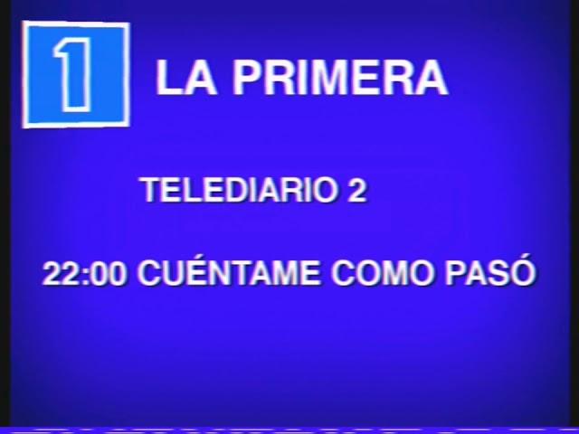 TVE1 (La primera) Avance de programación - mayo 2002 [Creación]