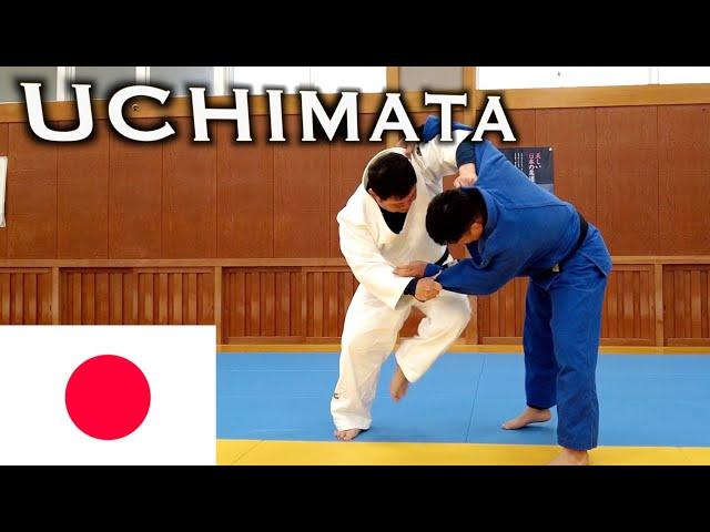 Easy judo throw in kenka yotsu. Maruyama style super Uchi mata.