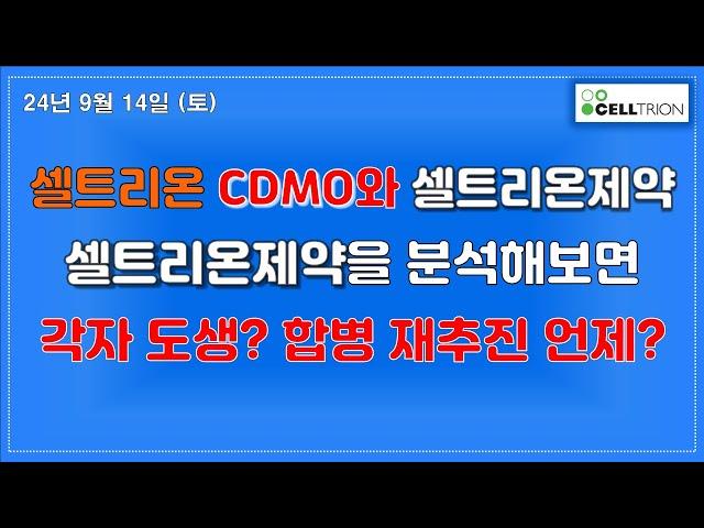 셀트리온과 셀트리온제약의  CDMO사업 연관성ㅣ 셀트리온제약 분석