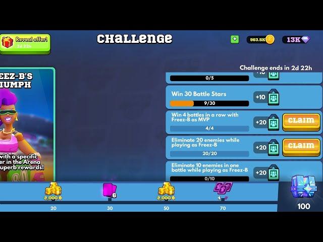Completing New event Of Freez B (Frag Pro Shooter)