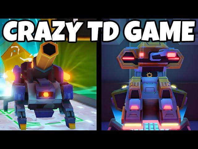 Playing a NEW CRAZY TD Game - Roblox Alien Tower Defense