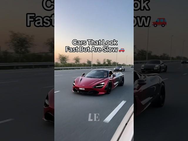 Cars That Look Fast But Are Slow#shorts #lamborghini #ferrari #carfacts #fyp