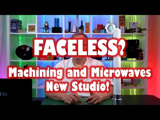 New Youtube Studio for Machining and Microwaves Channel