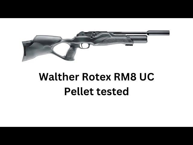 Walther Rotex RM8 UC Pellet tested