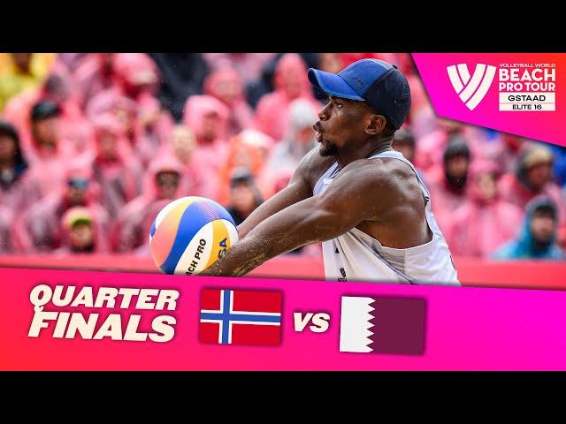 Mol, A./Sørum, C. vs. Cherif/Ahmed - Quarter Finals Highlights | Gstaad 2024 #BeachProTour