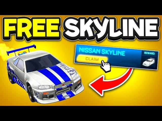 NEW METHOD - FREE NISSAN SKYLINE In Season 16! (Rocket League)