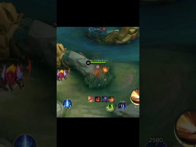 YIN BEST BUILD 2023 #shorts #mobilelegend #youtubeshorts