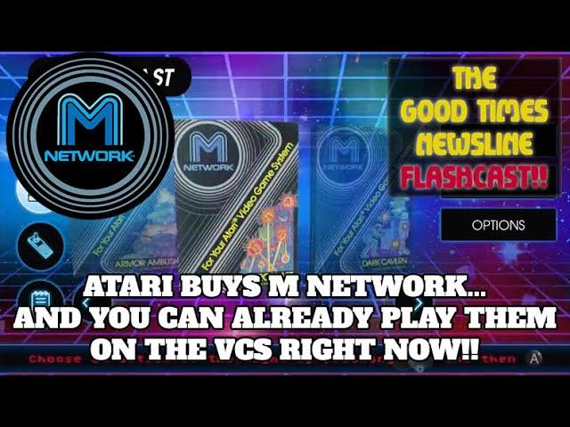 We now KNOW the M NETWORK games Atari bought?! Good Times Newsline Flashcast 05/05/2023