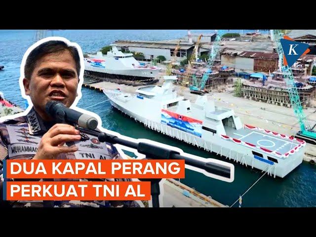 TNI AL Rilis Kapal Tempur Anyar: KRI Lukas Rumkorem-392 dan KRI Raja Haji Fisabilillah 391