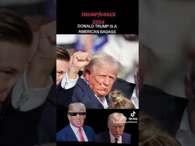@DonaldJTrumpforPresident Trump The American Badass for 2024