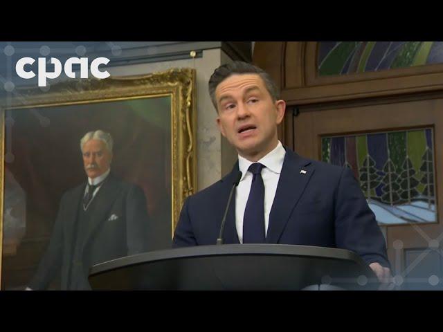 Pierre Poilievre reacts to Mark Carney’s Liberal leadership win – March 10, 2025