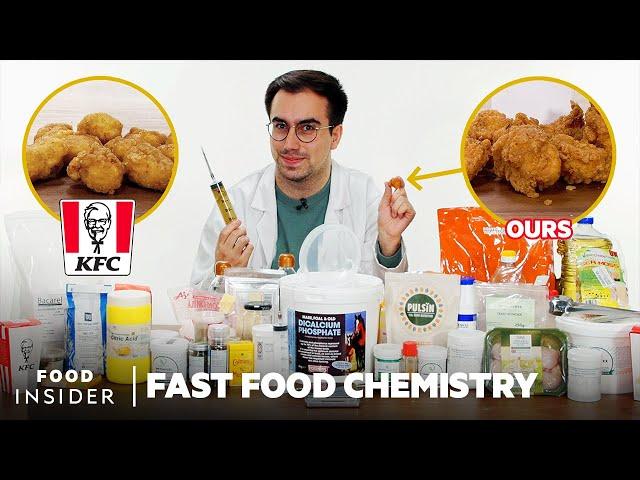 Making US Popcorn Chicken Using All 42 KFC Ingredients | Fast Food Chemistry