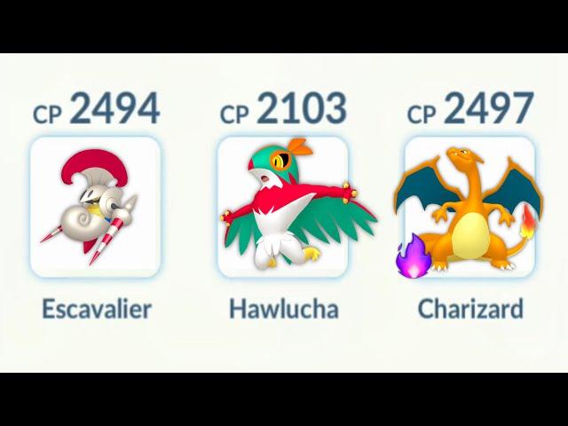 *NEW* HAWLUCHA in Go Battle League (Pokemon Go)