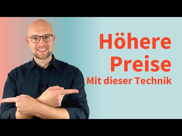 Setze deine Preise durch! Mit Preispsychologie höhere Preise erzielen