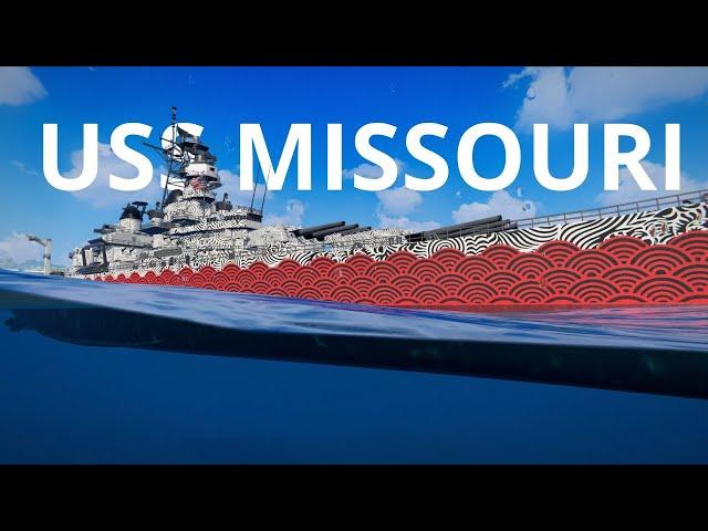 USS Missouri - This ship is very old... but can sink modern ships.. - Modern Warships