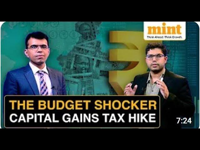 Mint Live: Changes in Capital Gains Tax in CA Karan Batra