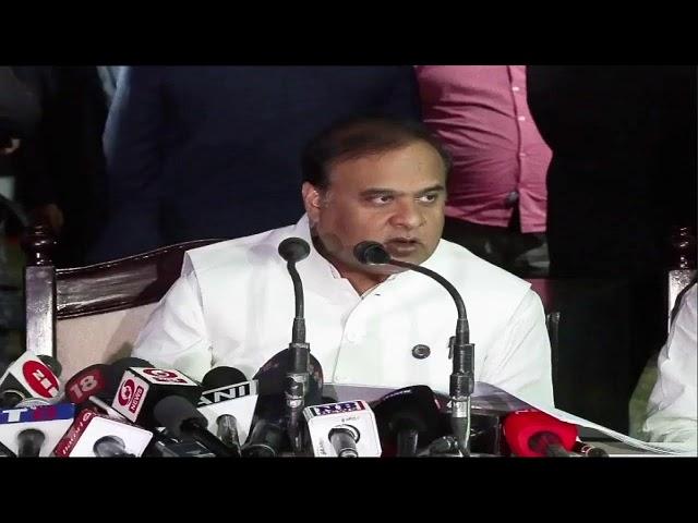 Live: Addressing press at Gandhi Mandap, Guwahati