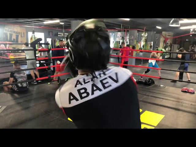 Badass Alan Abaev sparring in Moscow, Russia