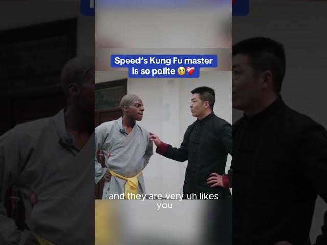 Speed's Master is SO KIND️